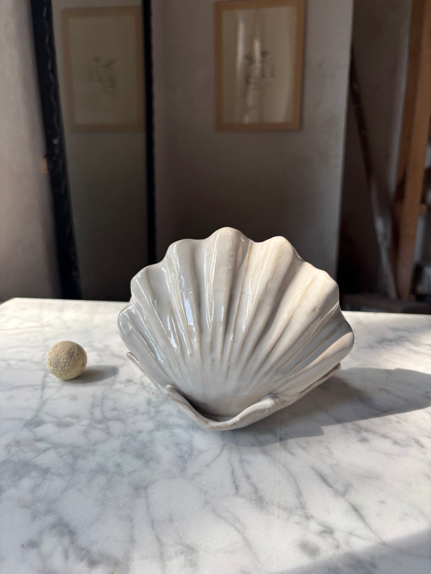 Muszla Skarbiec na Biżuterię Pearl White (kopia)