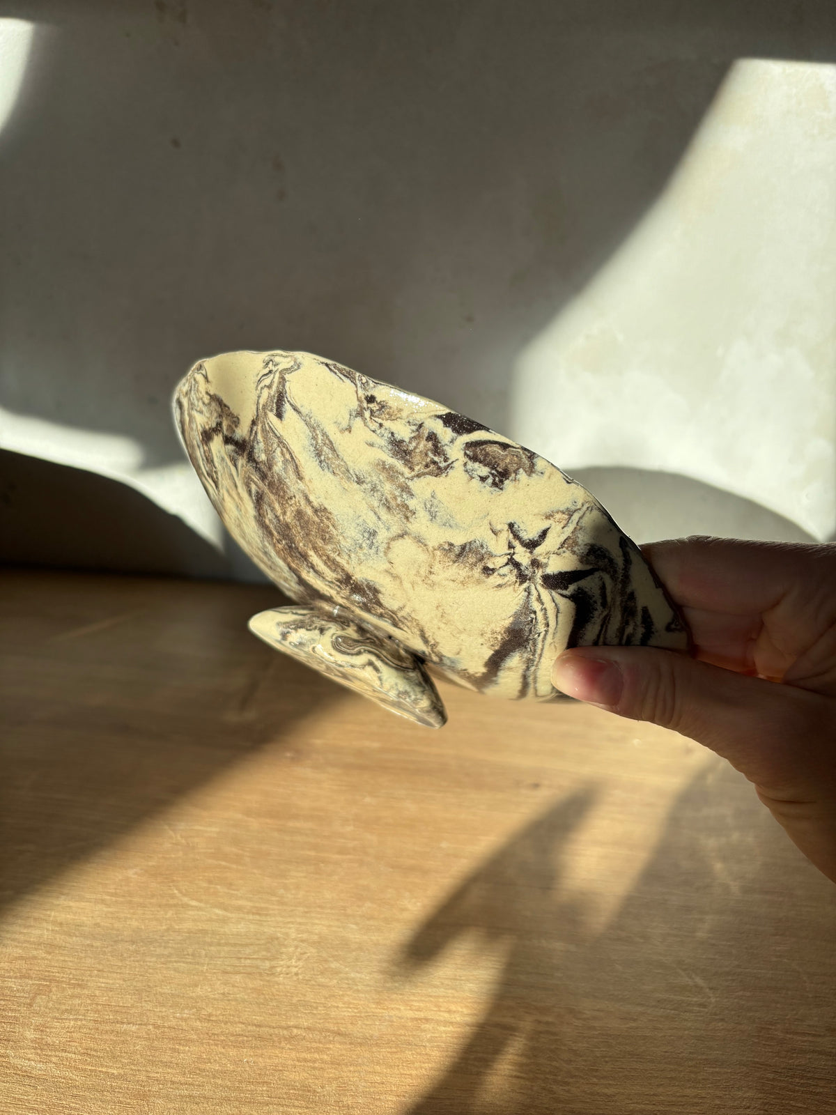 Ceramiczny Zestaw Okrągła Misa na Sałaty XL Marble Effect (kopia)