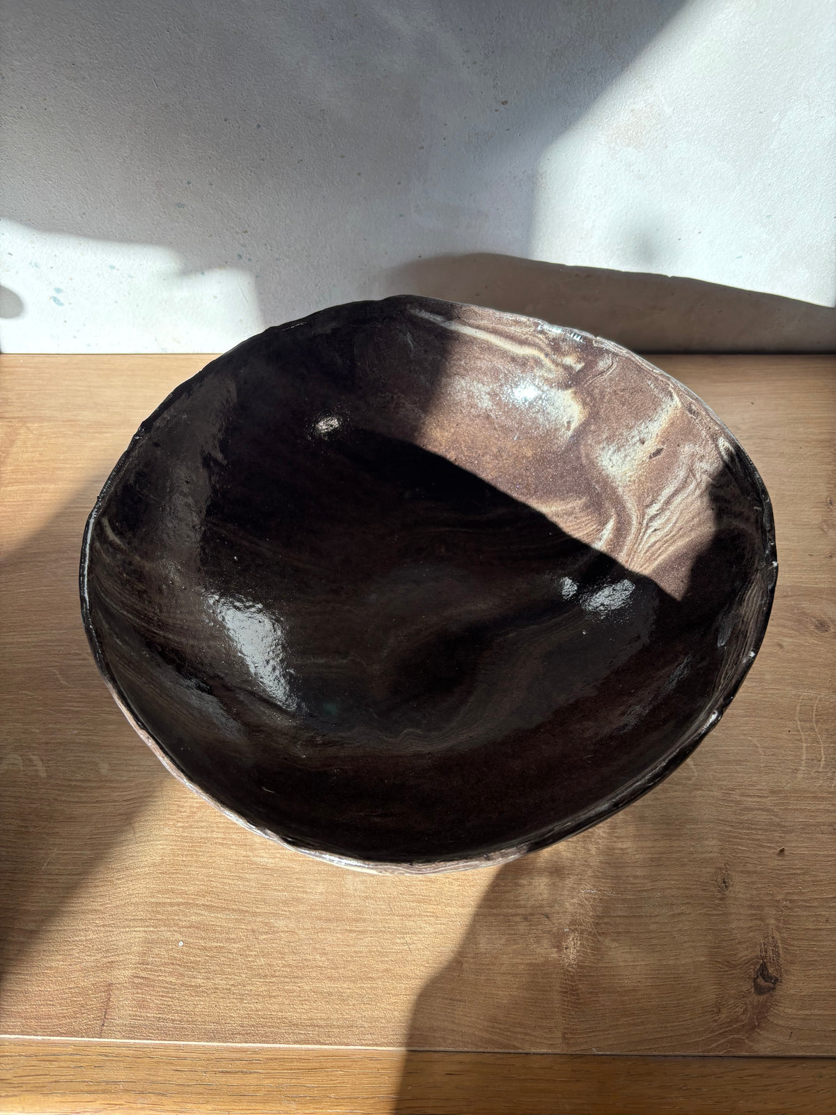 Ceramiczny Zestaw Okrągła Misa na Sałaty XL Marble Effect (kopia)