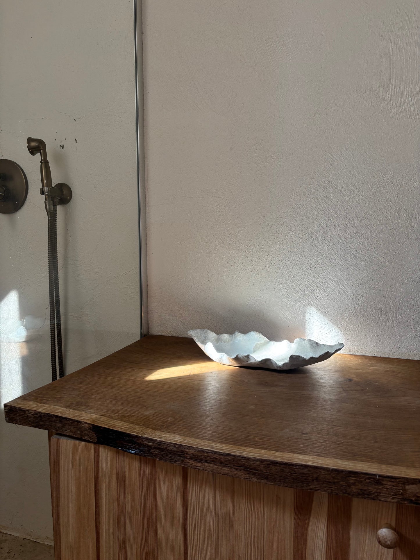 Ceramiczny Zestaw Patera L i 2 miseczki na Przekąski