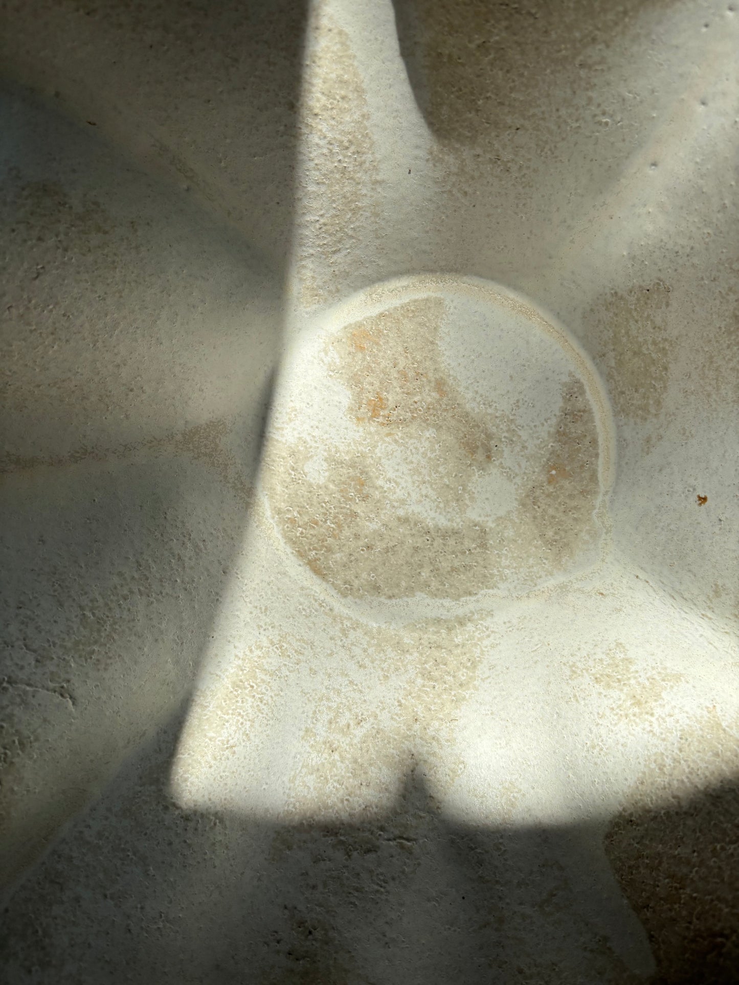 Ceramic Organic Bowl XL Marble Effect