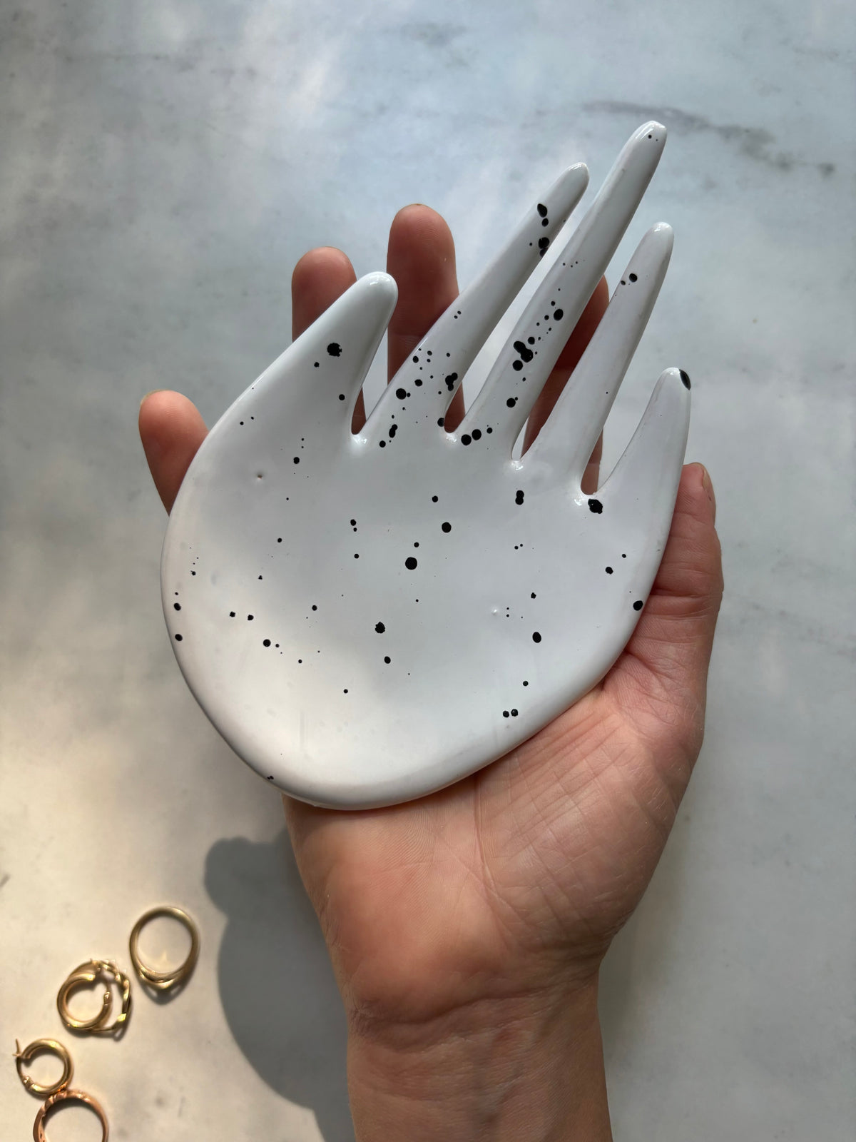 Ceramiczna Dłoń na Biżuterię 19/26 Dalmatinian