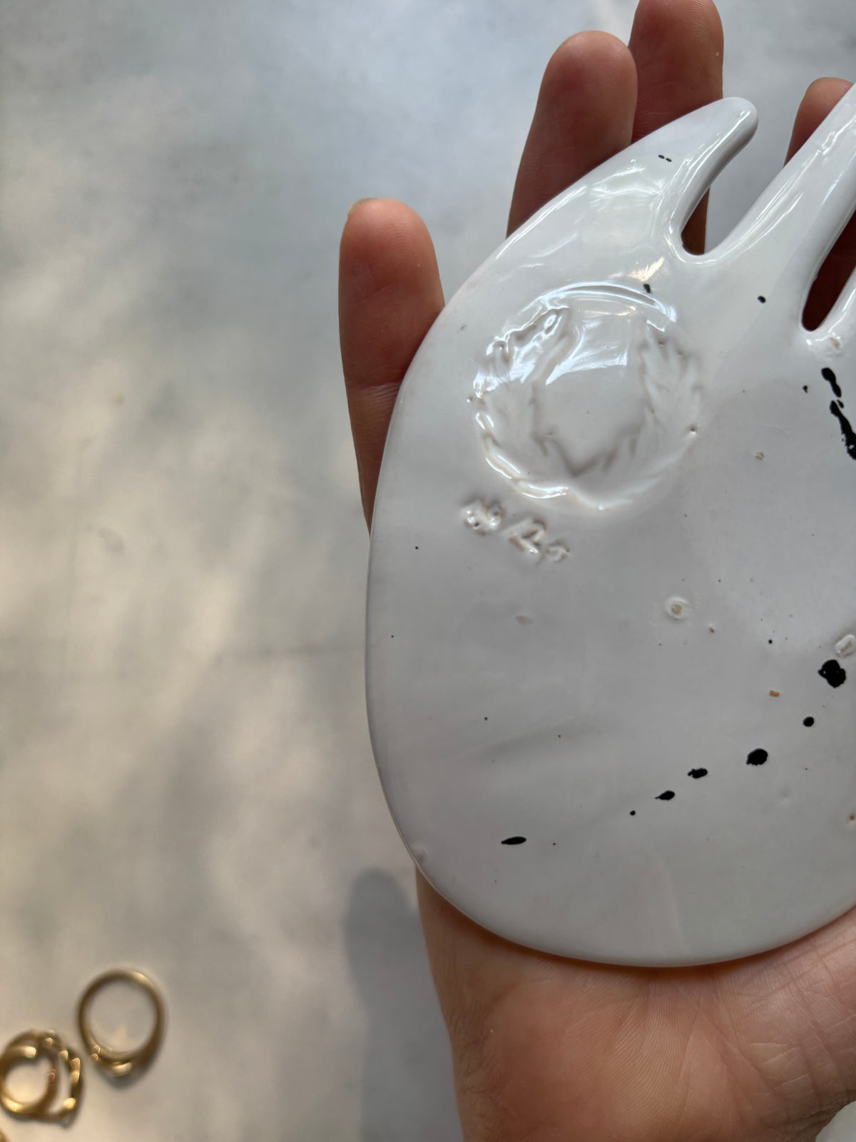 Ceramiczna Dłoń na Biżuterię 19/26 Dalmatinian