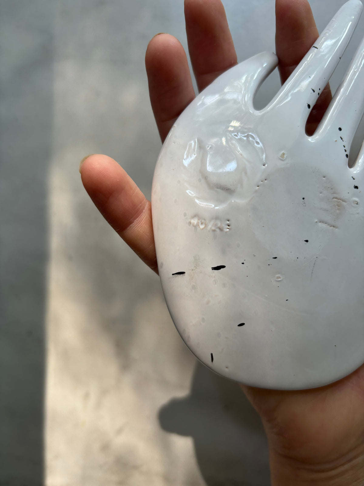 Ceramiczna Dłoń na Biżuterię 10/26 Dalmatinian