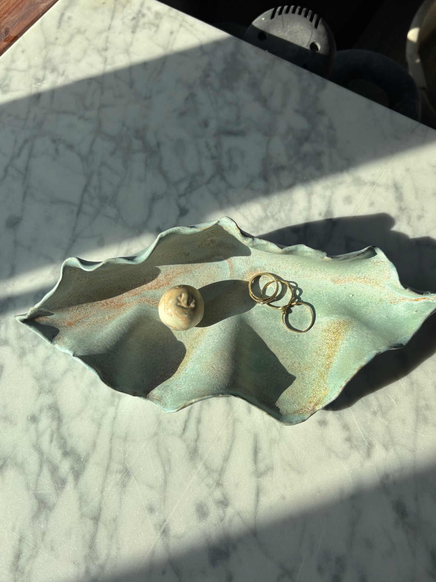 Ceramiczny Talerzyk na Drobiazgi Muszla Fairy Dust