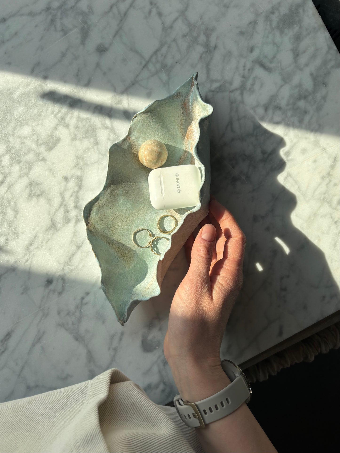 Ceramiczny Talerzyk na Drobiazgi Muszla Fairy Dust