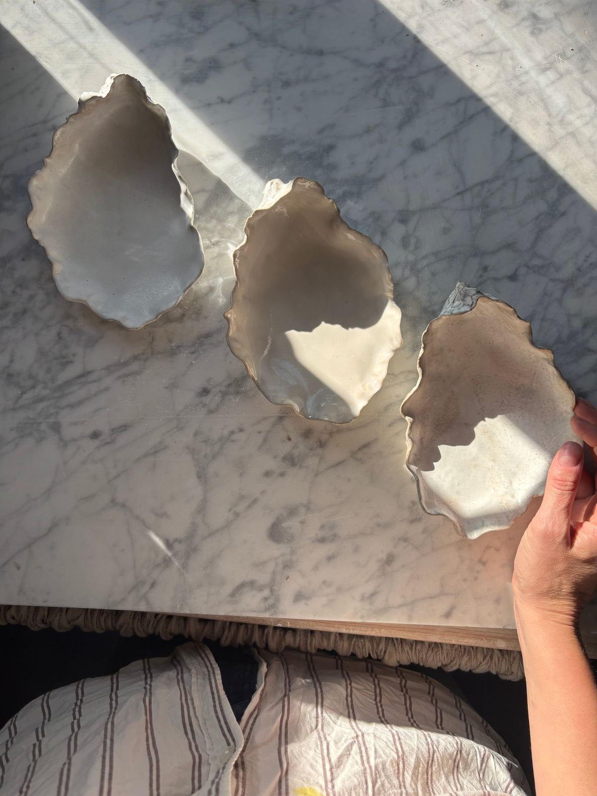 Ceramic Oyster Platter XXL