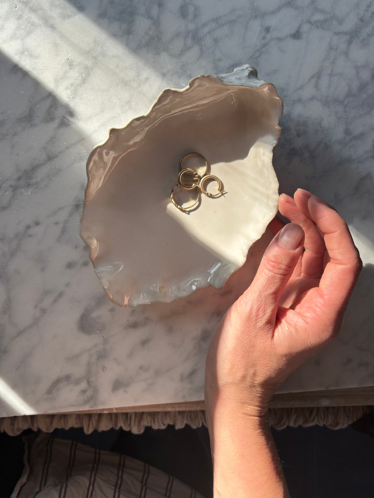 Ceramic Oyster Platter XXL
