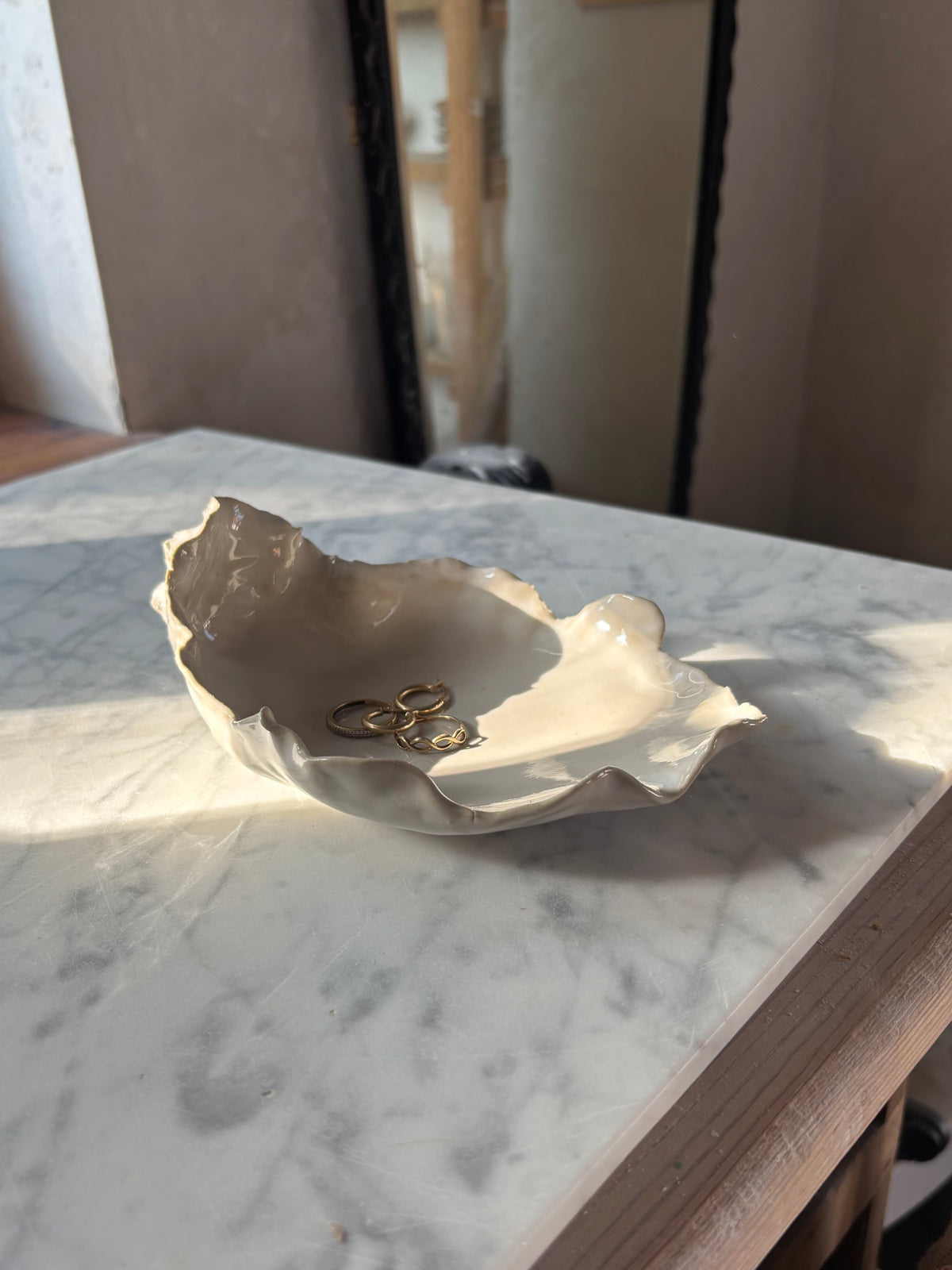 Ceramic Oyster Platter XXL