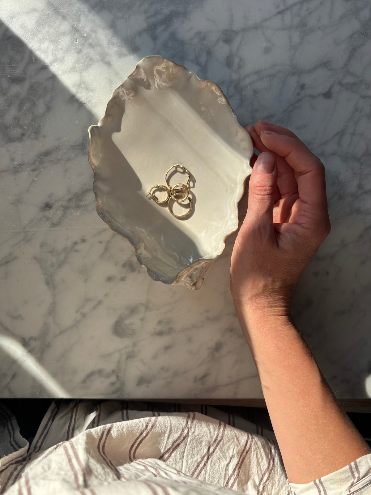 Ceramic Oyster Platter XXL