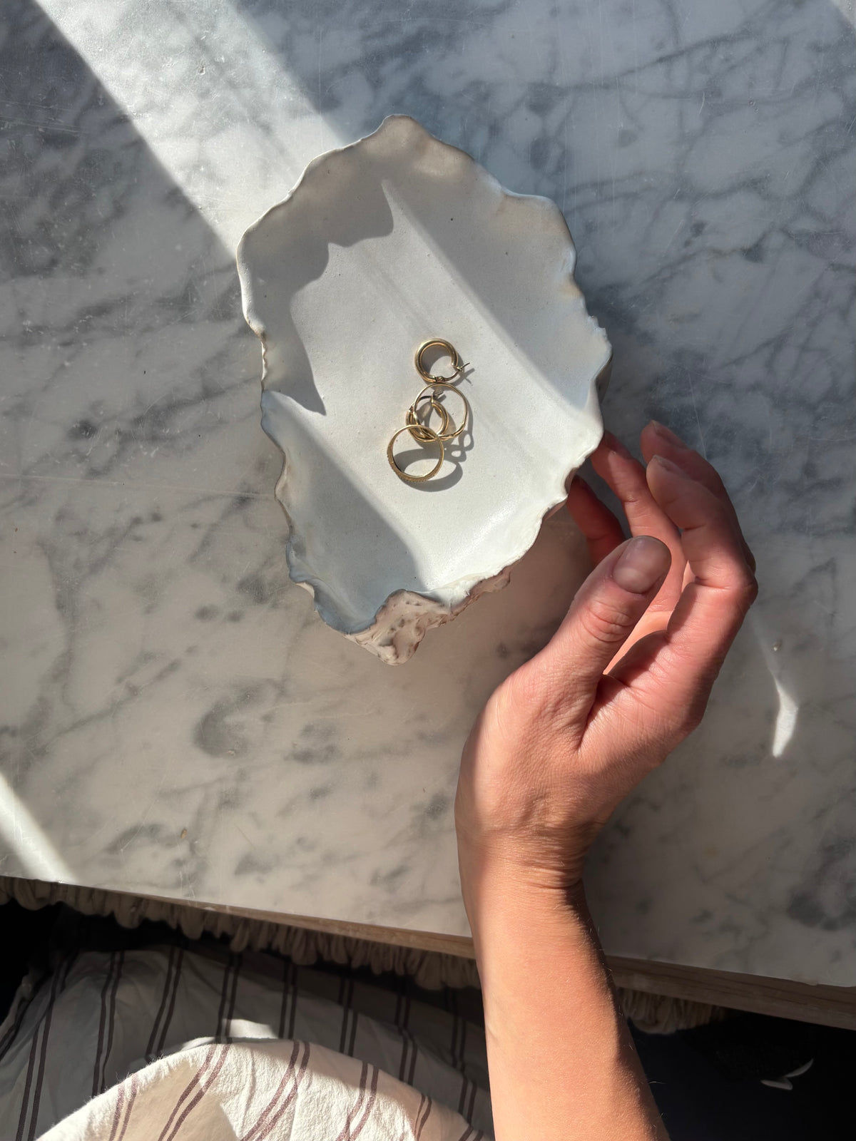 Ceramic Oyster Platter XXL