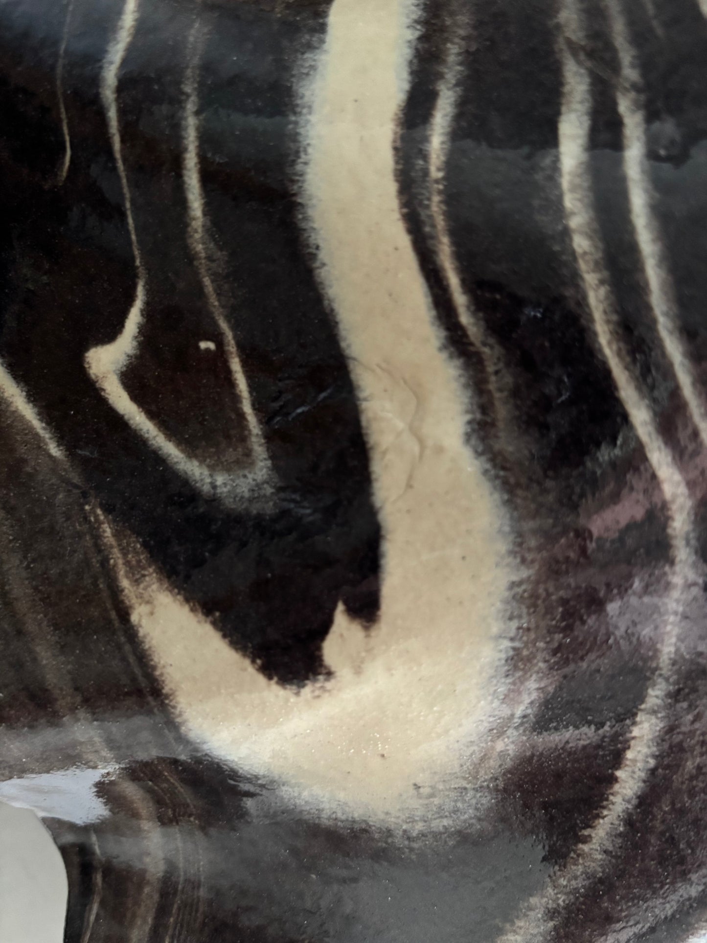 Ceramiczna Organiczna Misa XL Marble Effect