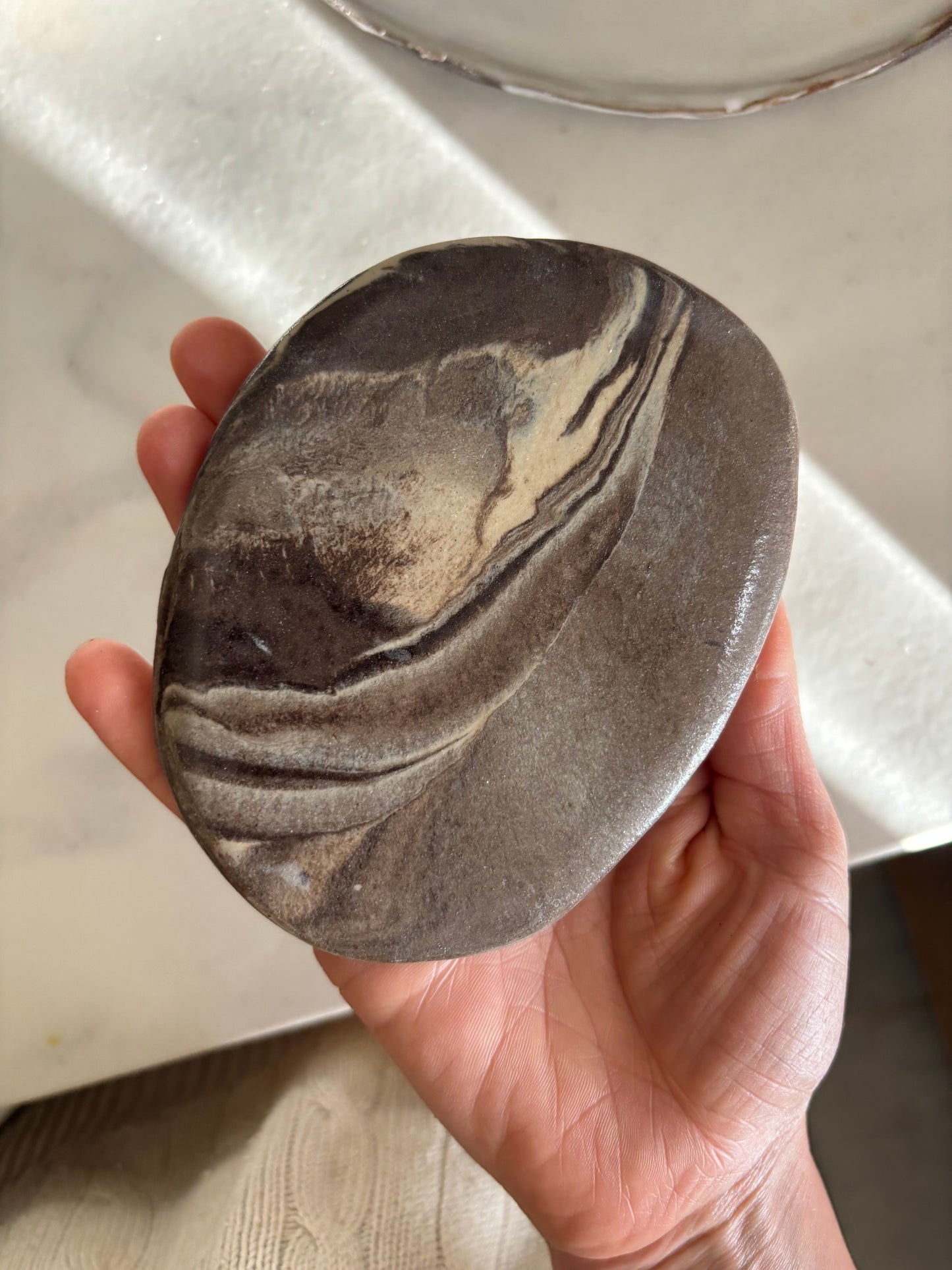 Ceramiczny Zestaw 4 elementy na Tapasy Earth Tones