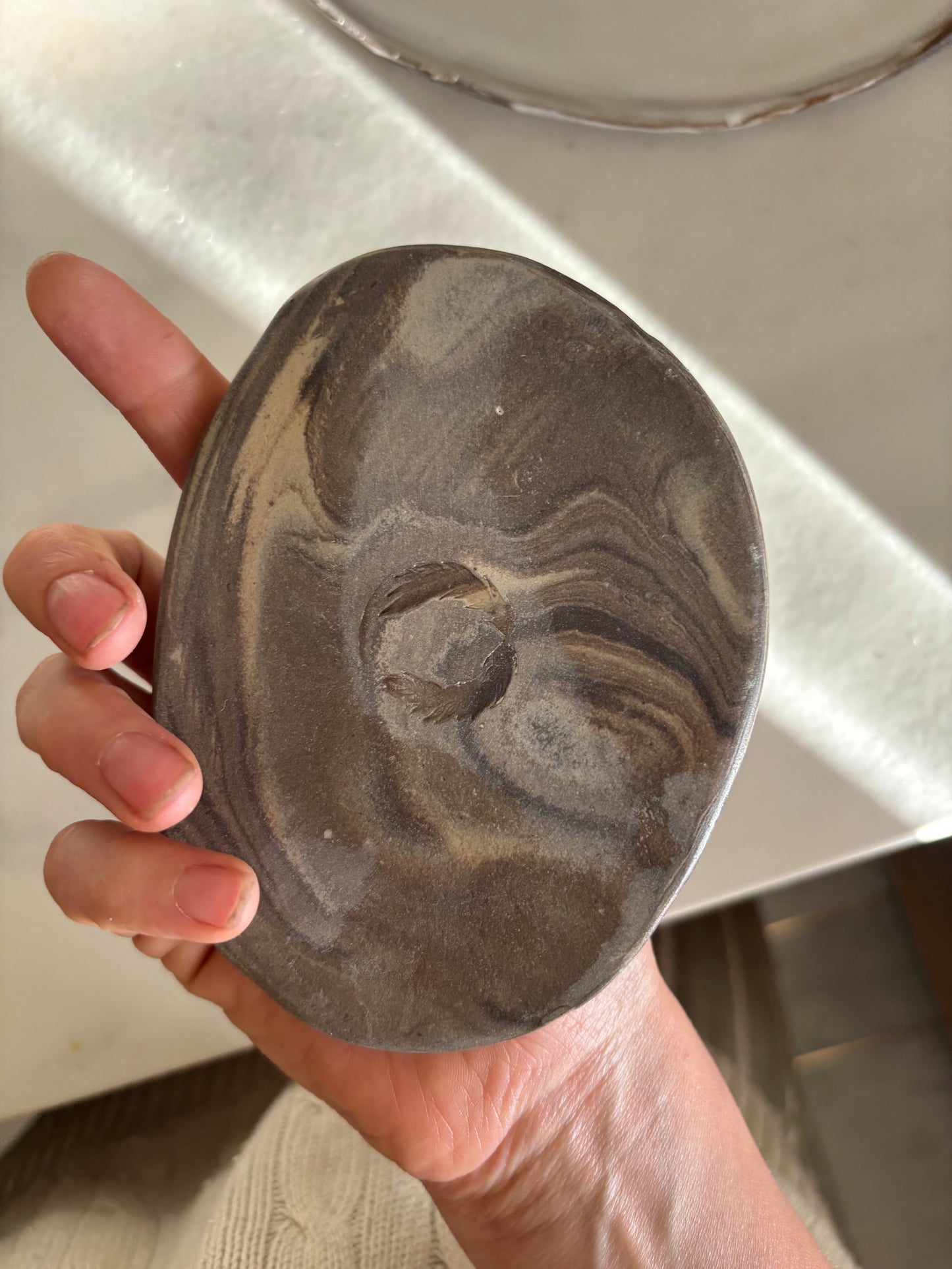 Ceramiczny Zestaw 4 elementy na Tapasy Earth Tones