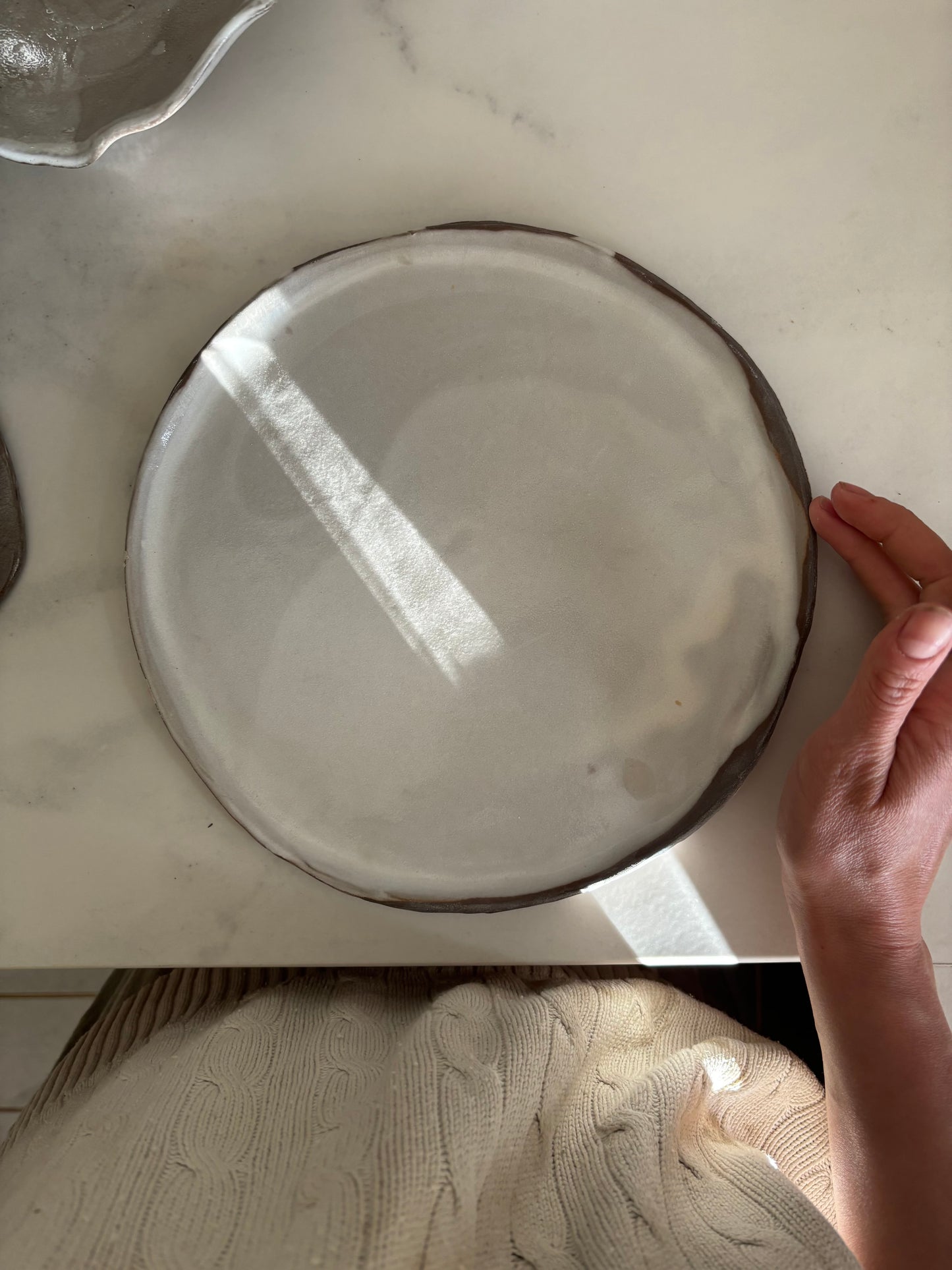 Ceramiczny Zestaw 4 elementy na Tapasy Earth Tones