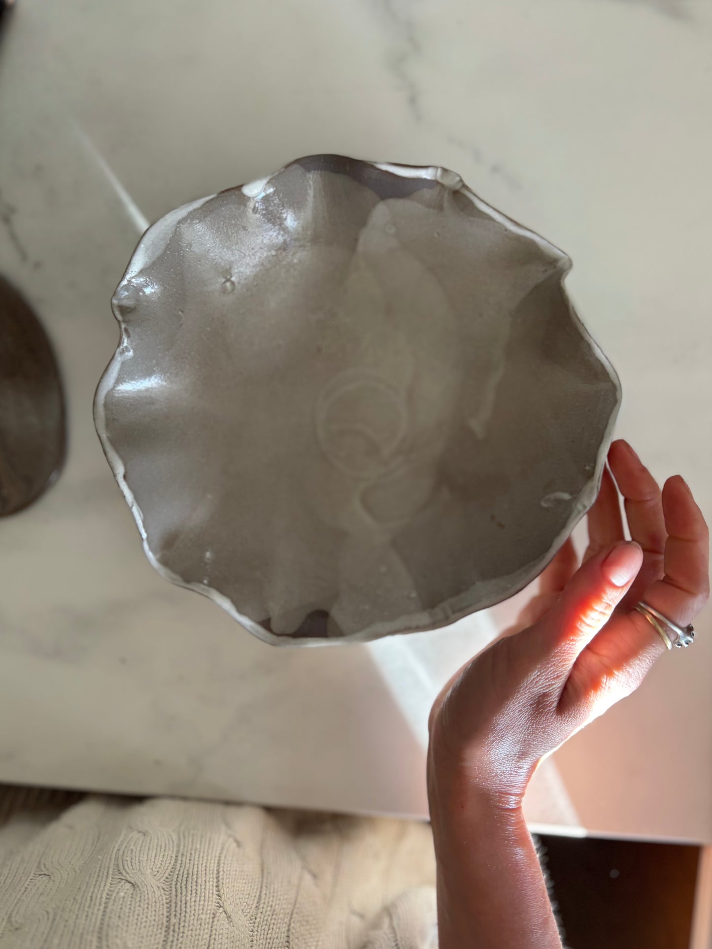 Ceramiczny Zestaw 4 elementy na Tapasy Earth Tones
