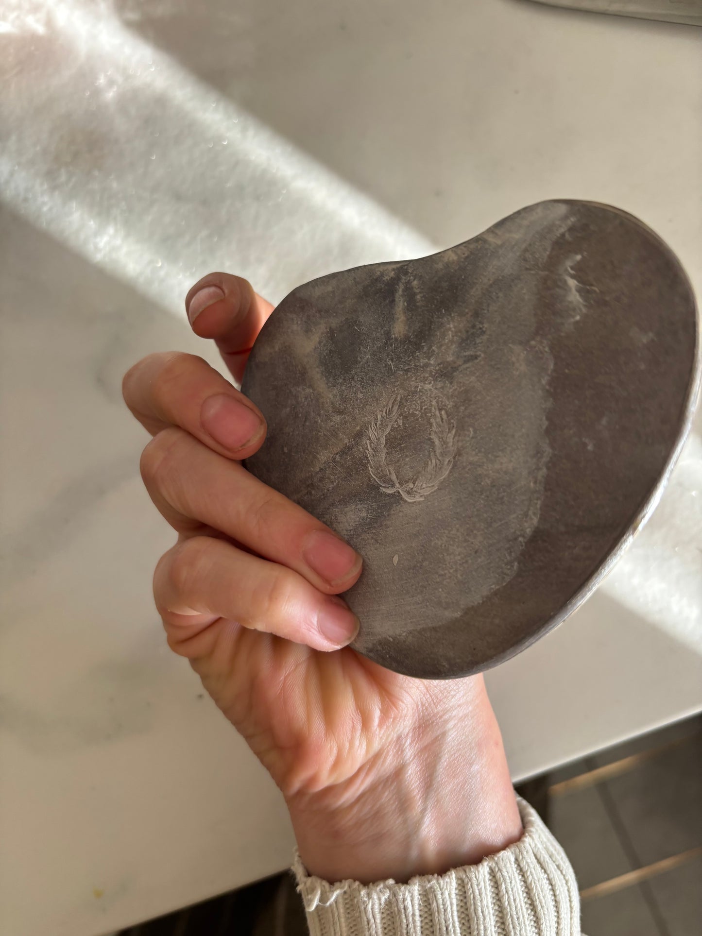 Ceramiczny Zestaw na Tapasy Nerikomi Misa Talerz i Podstawka
