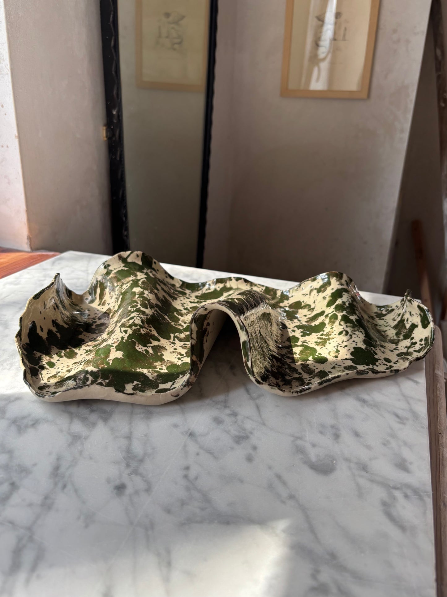 Ceramic Oyster Platter XXL