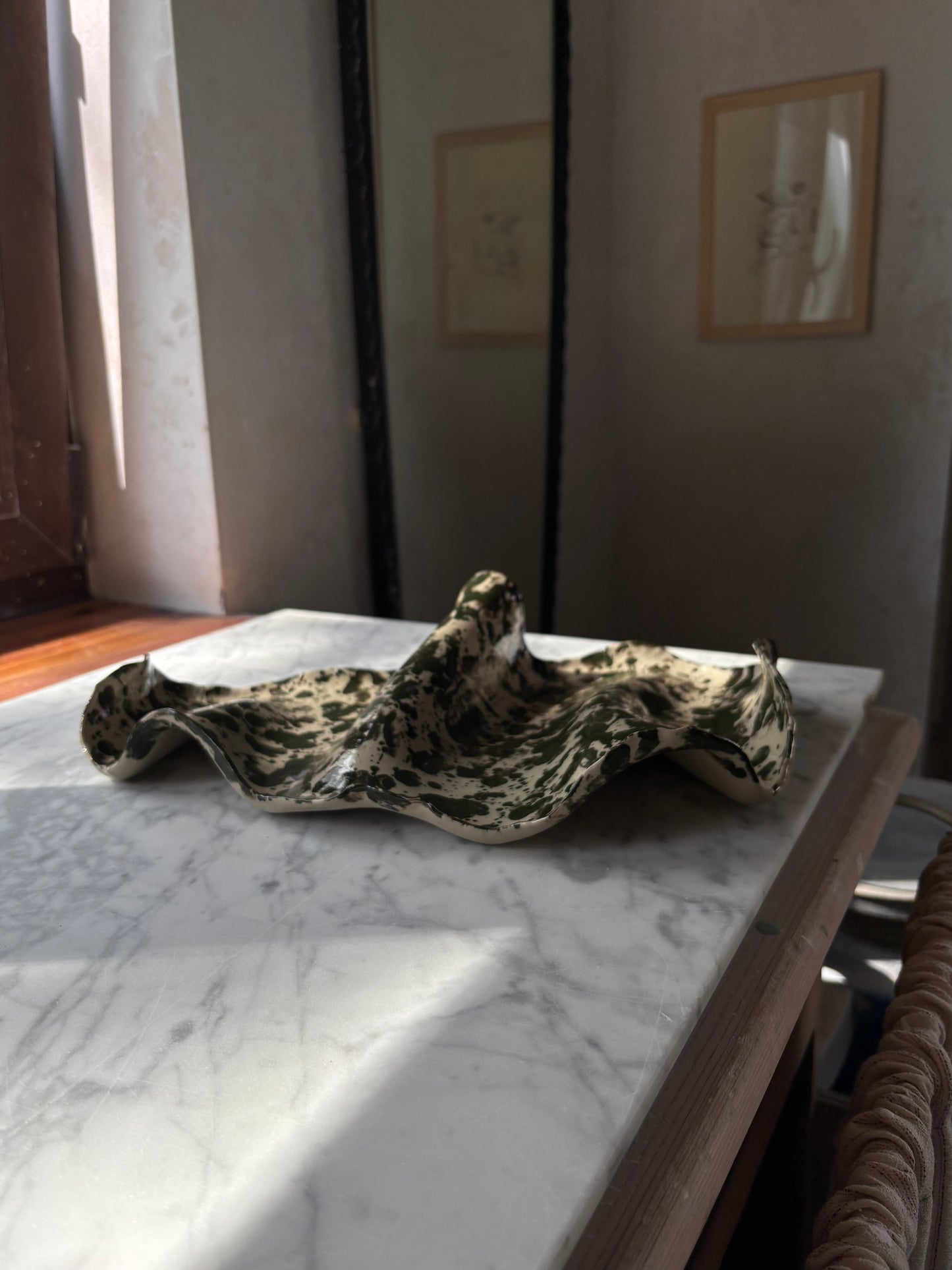 Ceramic Oyster Platter XXL