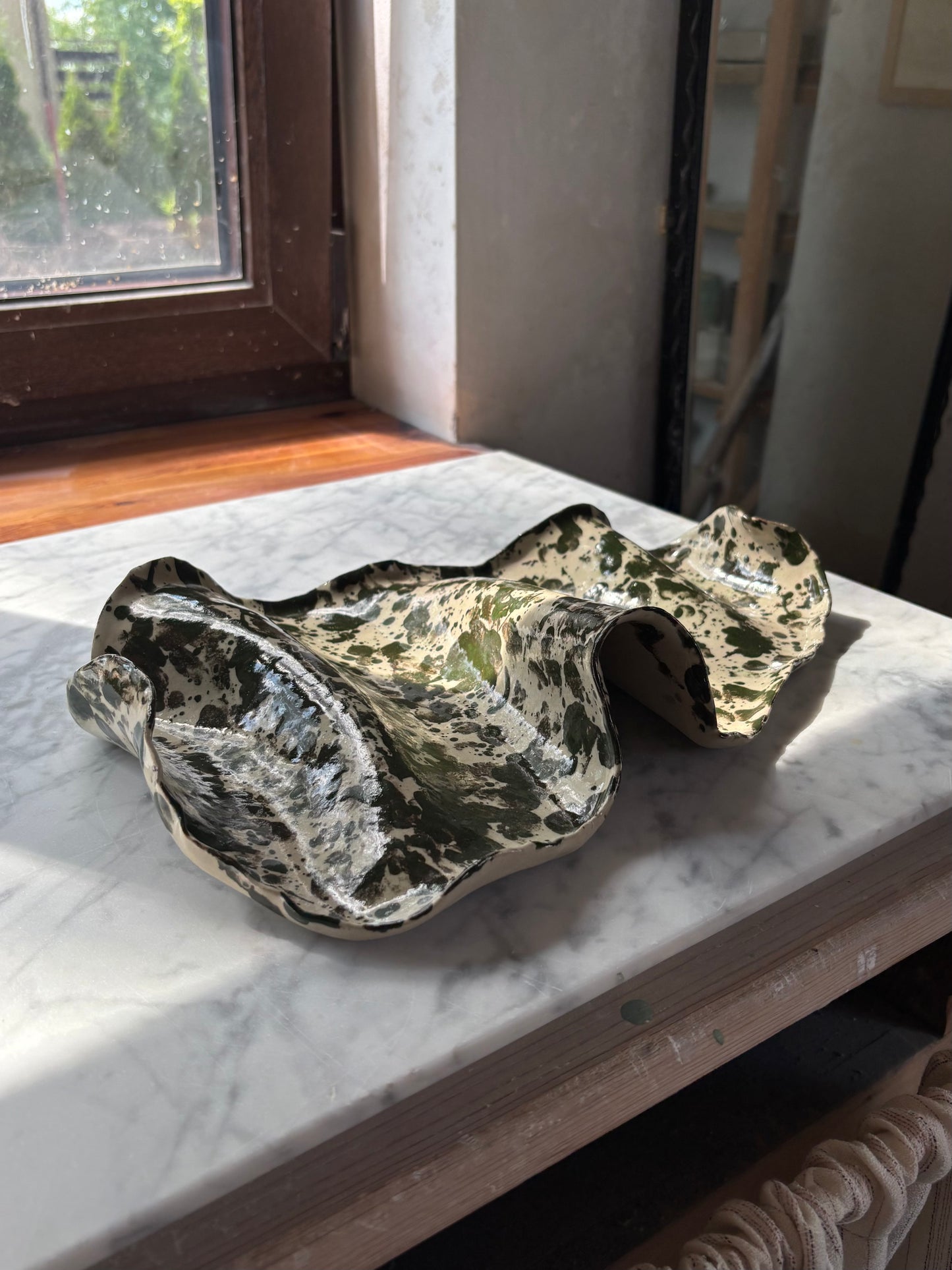 Ceramic Oyster Platter XXL