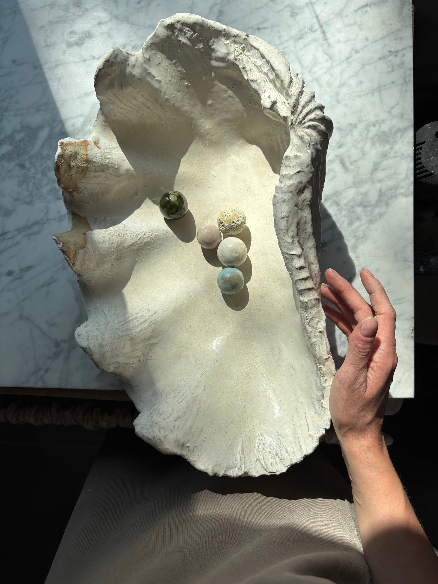 Ceramic Sculpture Shell Mother of Shells no. 7