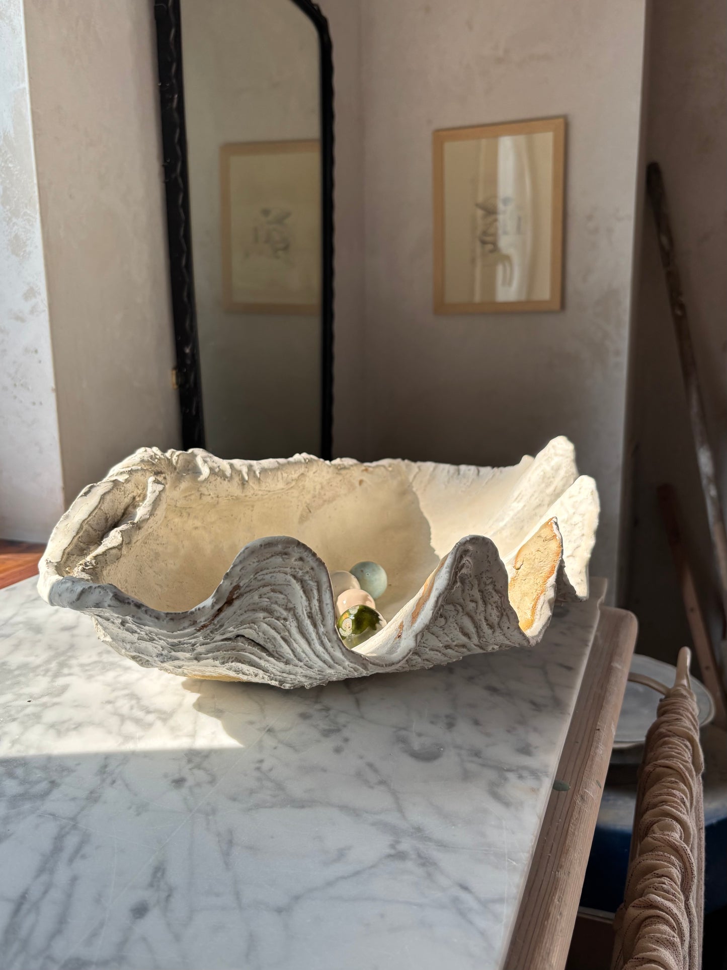 Ceramic Sculpture Shell Mother of Shells no. 7