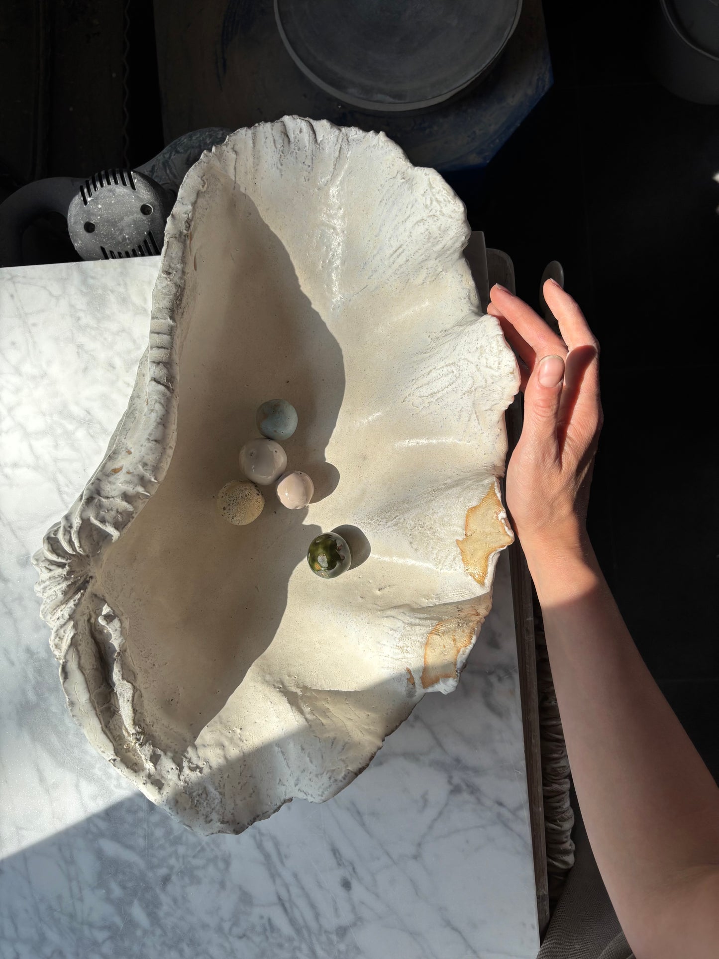 Ceramic Sculpture Shell Mother of Shells no. 7