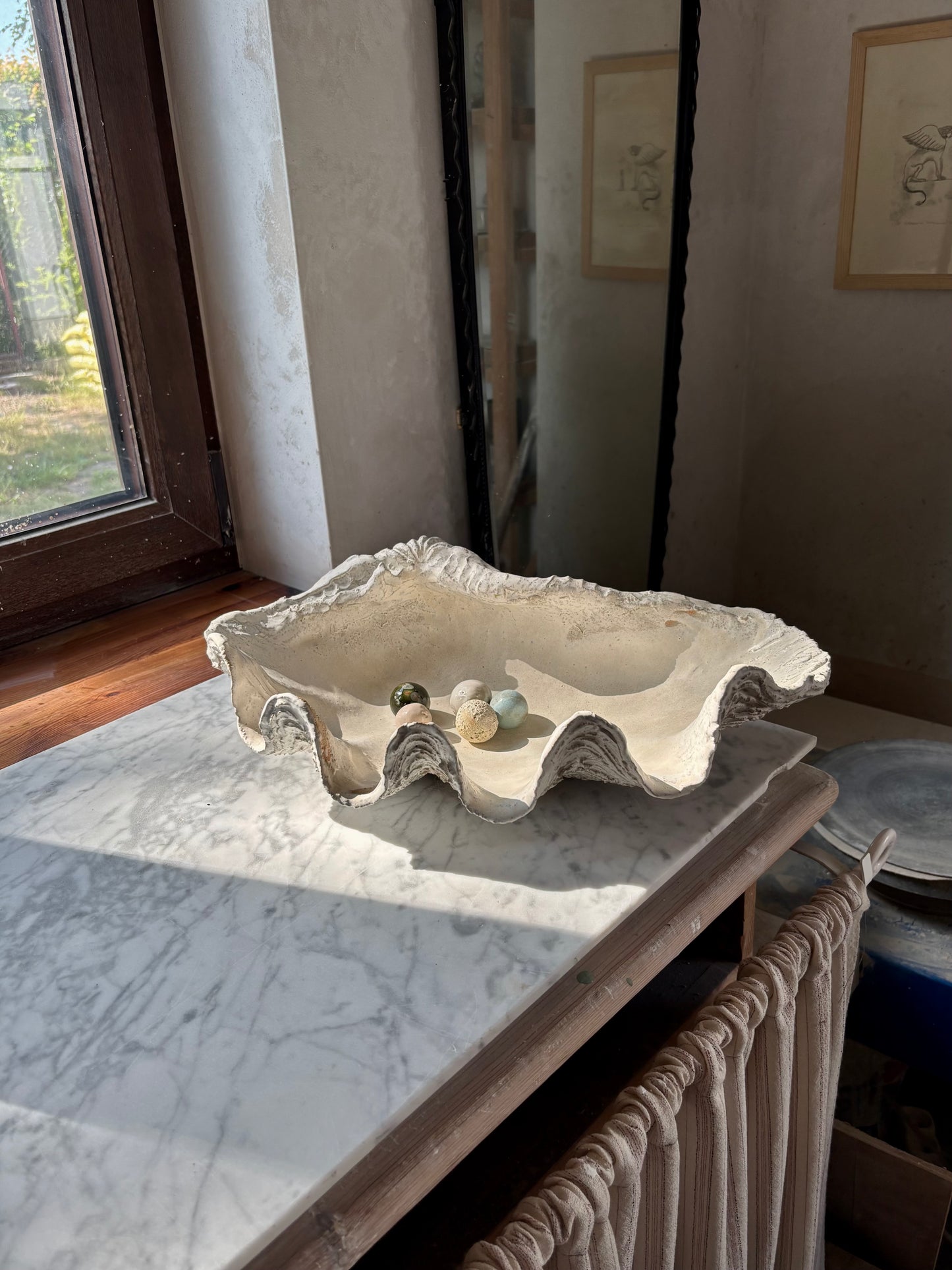 Ceramic Sculpture Shell Mother of Shells no. 7