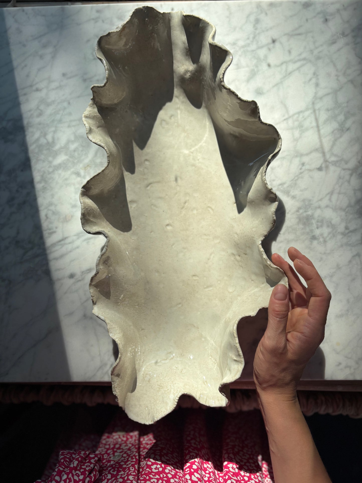 Ceramic Oyster Platter XXL