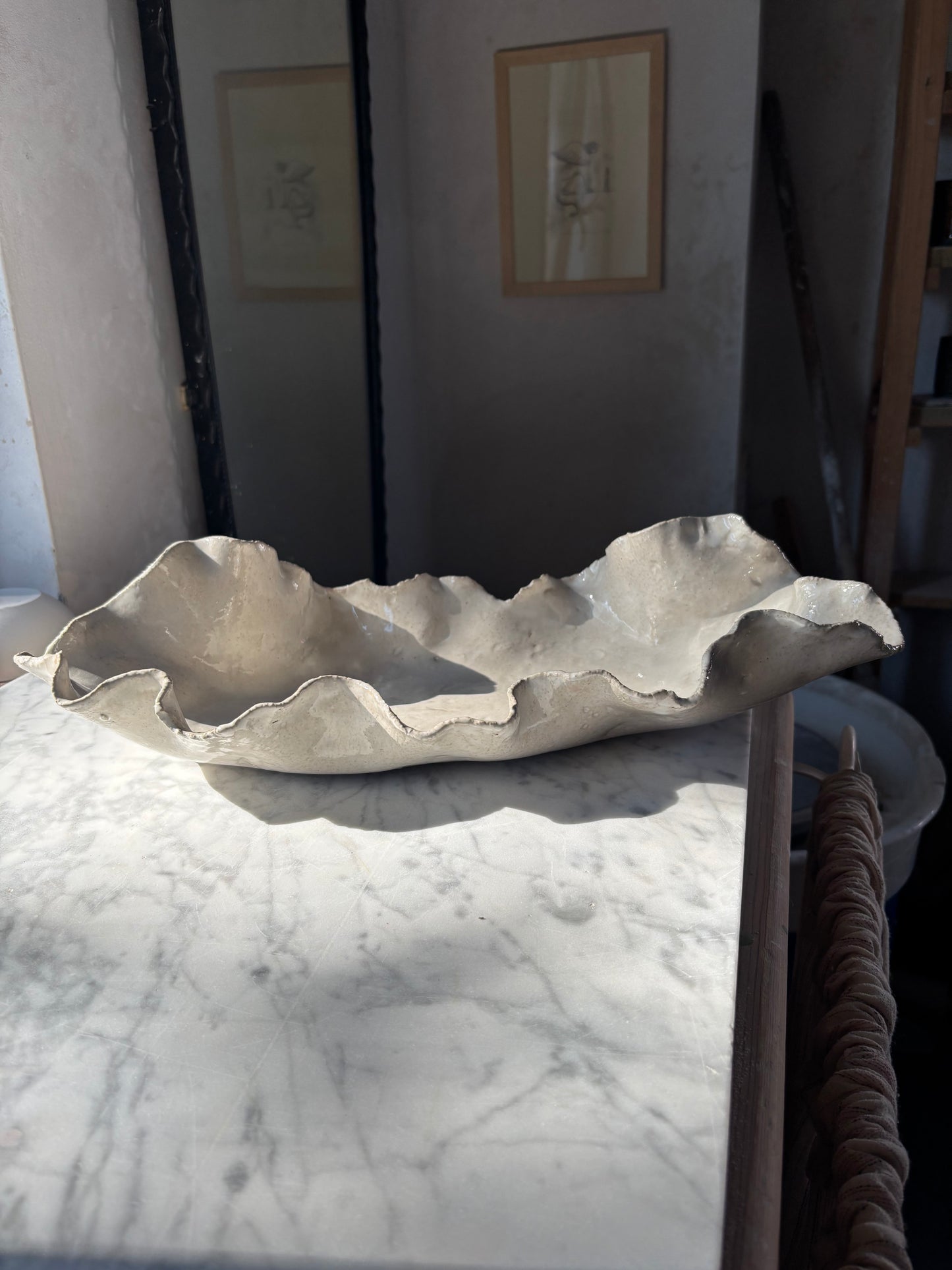 Ceramic Oyster Platter XXL