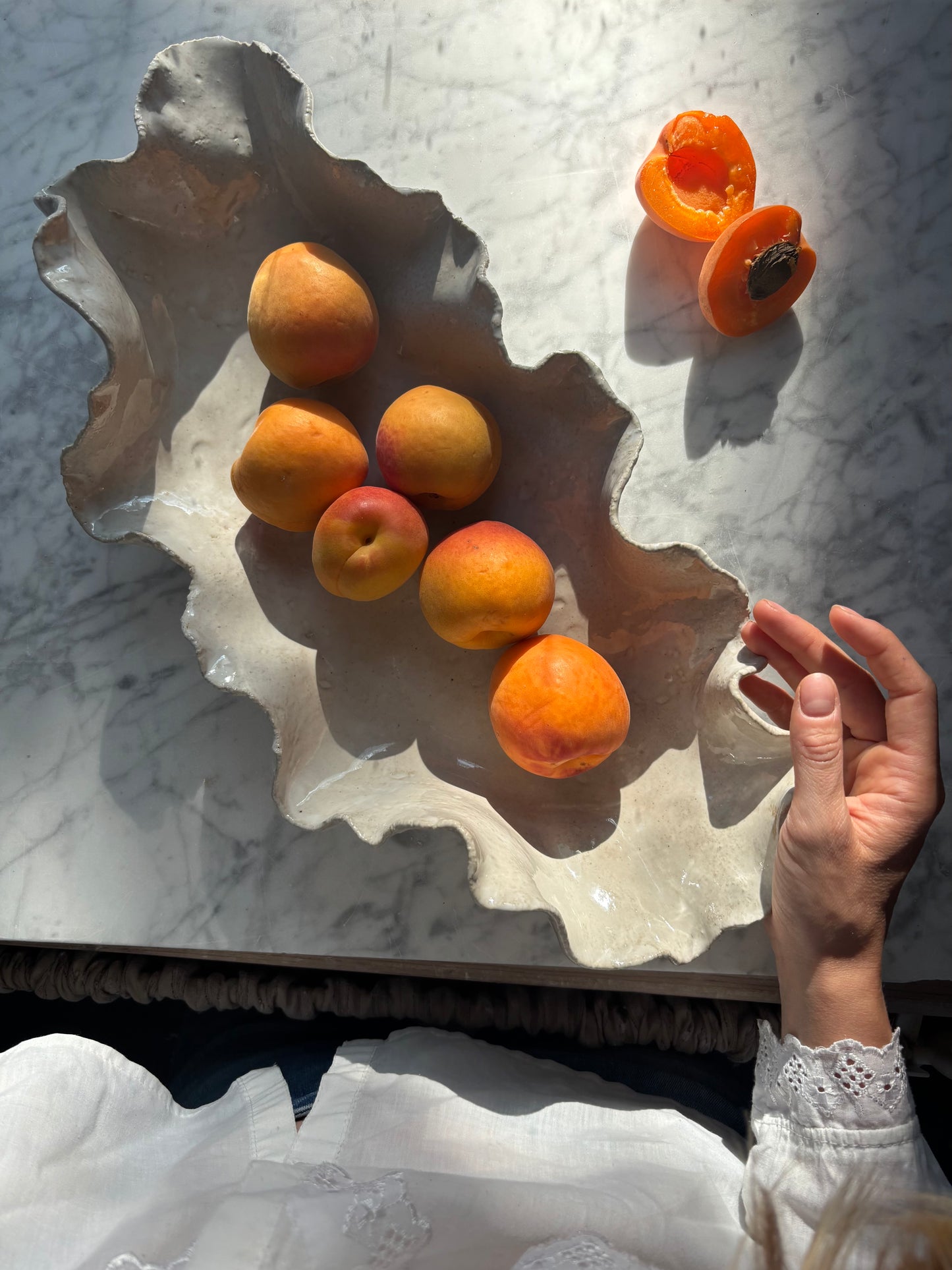 Ceramic Oyster Platter XXL