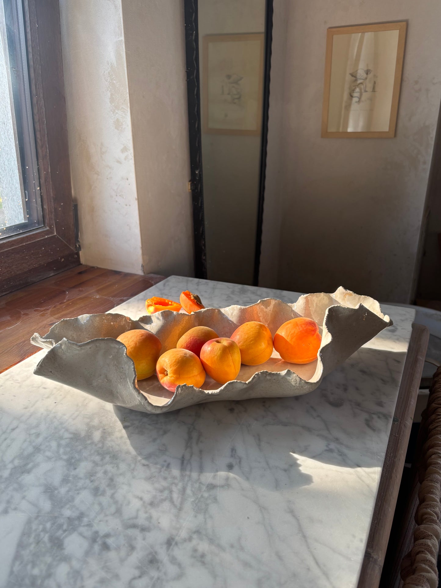 Ceramic Oyster Platter XXL