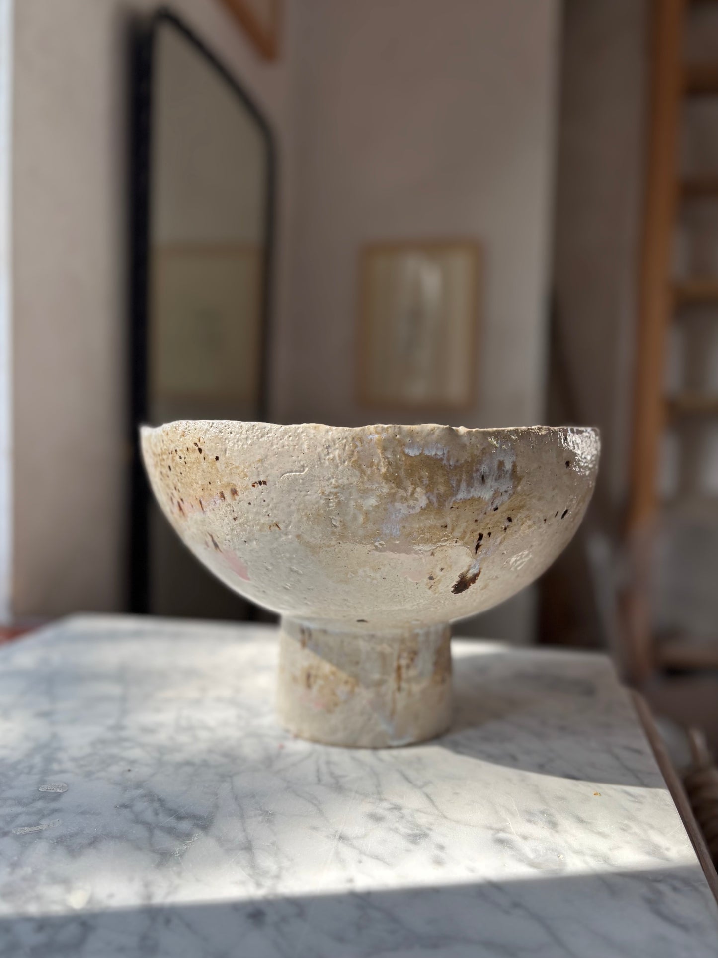 Ceramiczna Okrągła Misa na Owoce Summer Melted Ice Cream