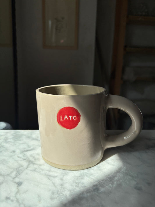 Duży Ceramiczny Kubek Lato 500 ml